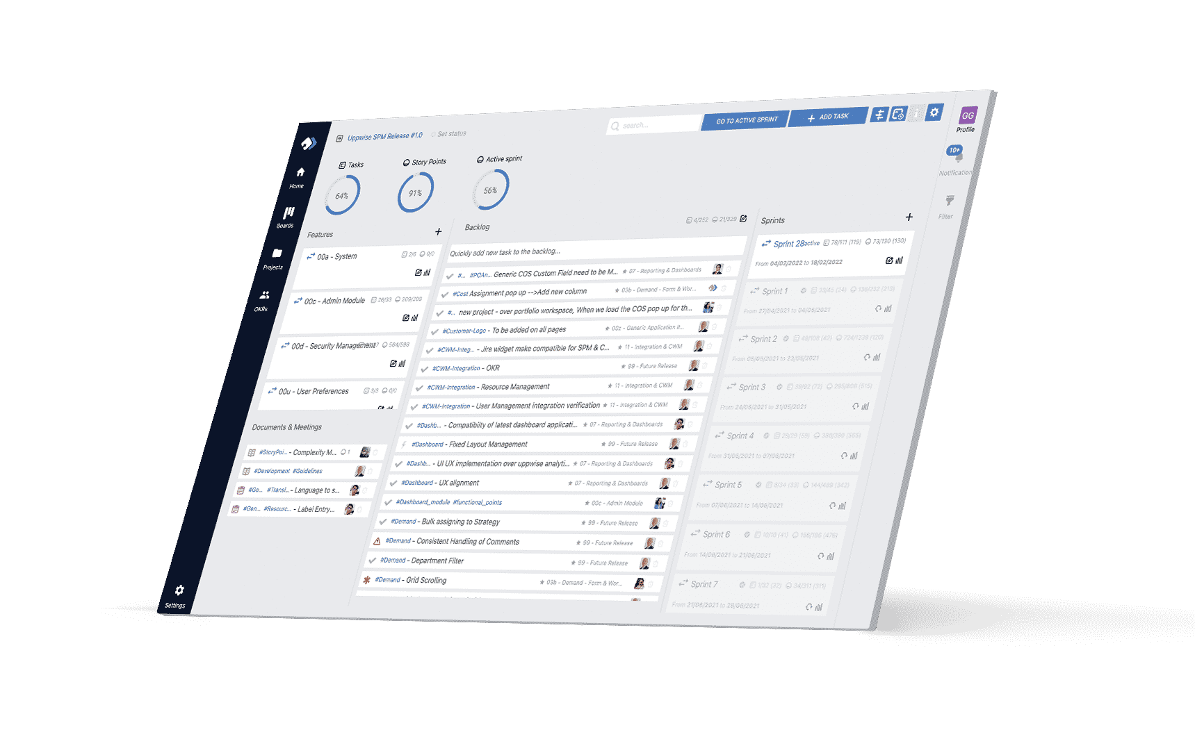 Fully-support-Scrum-team - Enterprise Agile Planning PPM